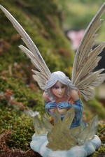 14006   STATUETTE  FIGURINE  FEE  ELFE  HEROIC  FANTASY LES ALPES FATA NADA  