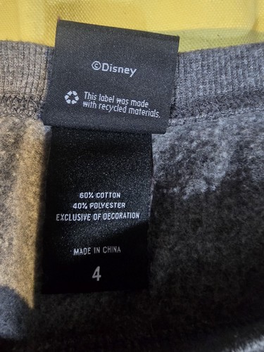 Disney Women Fleece Mickey Mouse Christmas Gray Sweatshirt Size 4X - Picture 6 of 6