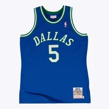 MENS MITCHELL & NESS AUTHENTIC JERSEY MAVERICKS JASON KIDD 94