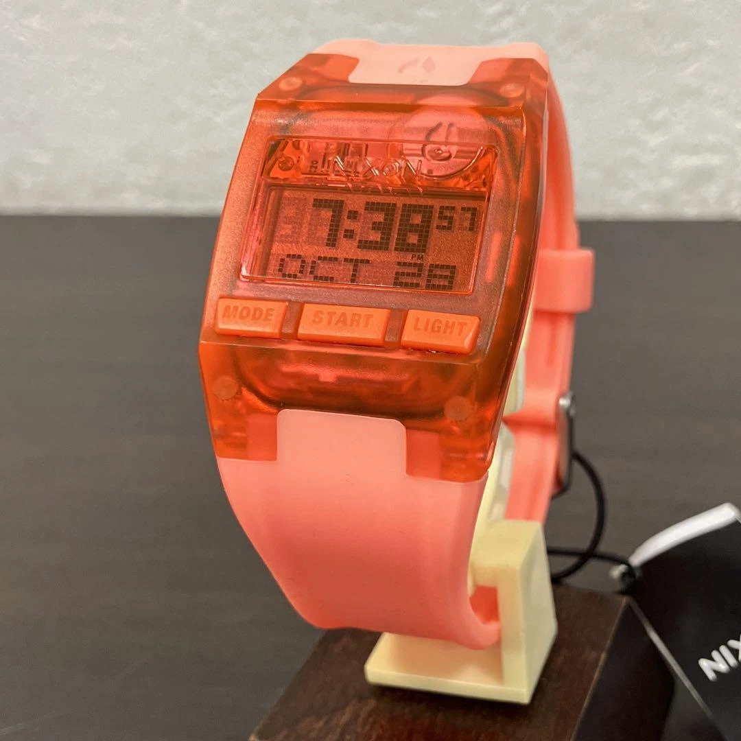 Nixon orange hotsell watch