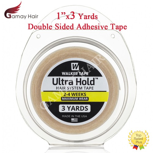 Walker Ultra Hold Tape 1" X 3 Yards Hair Systems Toupee Wigs Double