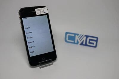 Apple iPhone 4S 16GB schwarz ( aus Kundenretoure / TRADE-IN ) DEFEKT Bastler #M5 - Bild 1 von 4