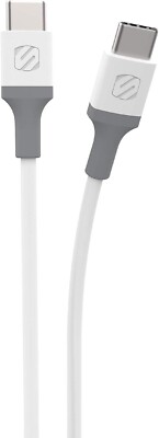 Scosche USB C Zu Ladekabel Strikeline Verstärktes Stark 4 Foot Kabel
