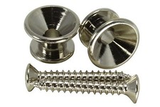 Strap Button Nickel Set of 2