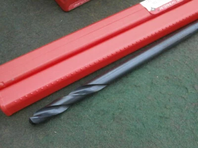 Cleveland Straight Shank Cobalt Drill Bit 13/32" x 8" New.