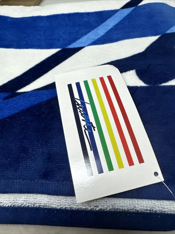 Toalla de playa Lacoste multicolor Foto 2 de 3