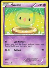 Solosis 55/114 Common Black & White Pokemon Heavily Played