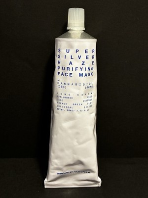 MakeupDrop Super Silver Haze Purifying Face Mask $65 MSRP Discontinued SEALED