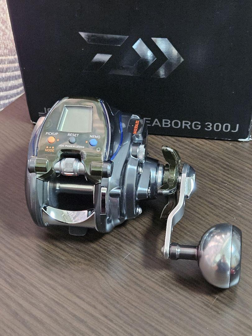 Daiwa Seaborg 300J Electric Saltwater Fishing Reel Black Daiwa Seaborg 300J Electric Saltwater Fishing Reel Black