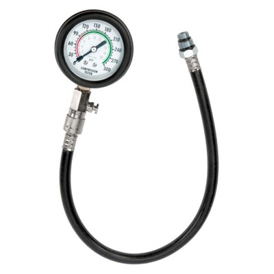 Performance Tool 0 to 300 psi Analog Flex Drive Compression Tester