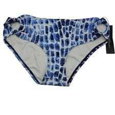 Carmen Marc Valvo Swimwear Womans size L Amalfi Coast Maritime Bikini Bottom NEW