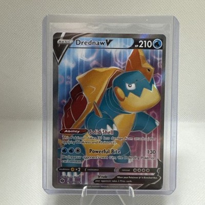 Pokémon TCG Drednaw v Champion's Path Holo Card 069/073 Full Art