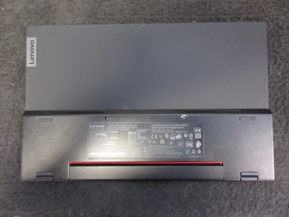 Lenovo ThinkVision M14 Portable Flat Panel Monitor - Image 3 of 4