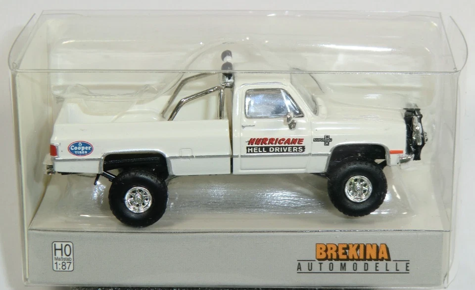 Brekina 19694 - 1/87 Chevrolet C 10 1982 Hurricane Helldrivers - Neu