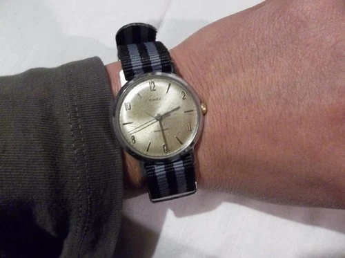 vintage Timex Marlin men watch