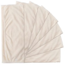 Cloth Diaper Prefold Inserts - 7 Pack, Reusable, Absorbent, 13 x 15 Size