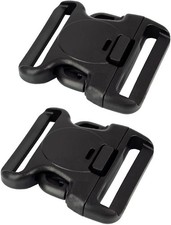 2.25" Buckle System for 2-1/4in Duty Belt, Tri-Release Plastic Belt Buckle, T...