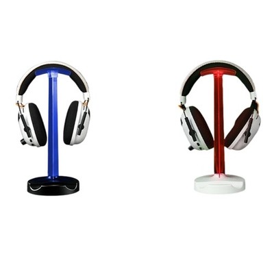 Multifunction Glowing Headphone Earphone Stand Nonslip Base For Desktop Storage