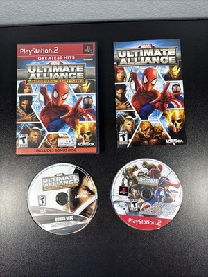 Marvel: Ultimate Alliance -- Special Edition Greatest Hits (PlayStation 2, 2007)