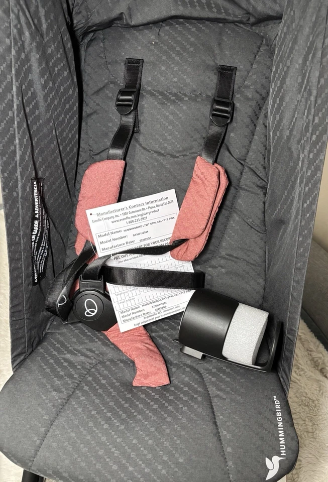 Evenflo Hummingbird Ultra-Lightweight Carbon Fiber Stroller NEW Open Box - Image 3 of 4