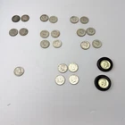 Lot of 23 Silver Half Dollars - (22) 1964 Kennedy & (1) 1960 Franklin - 90% Slvr