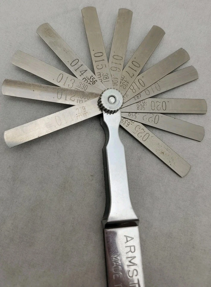 Armstrong 70-801 22 PC. Juego de medidores de cuchillas excedente del gobierno de EE. UU. ~ Nuevo Foto 4 de 4