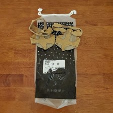 CAPEZIO Half Sole Sandasol Dance Slippers Girls 13M Tan Thong H03X Ballet RARE