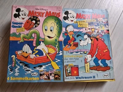 Micky Maus Hefte 1990 Kpl Jhg Neuwertig fast alle mit Beilagen und Sammelkarten - Bild 1 von 4