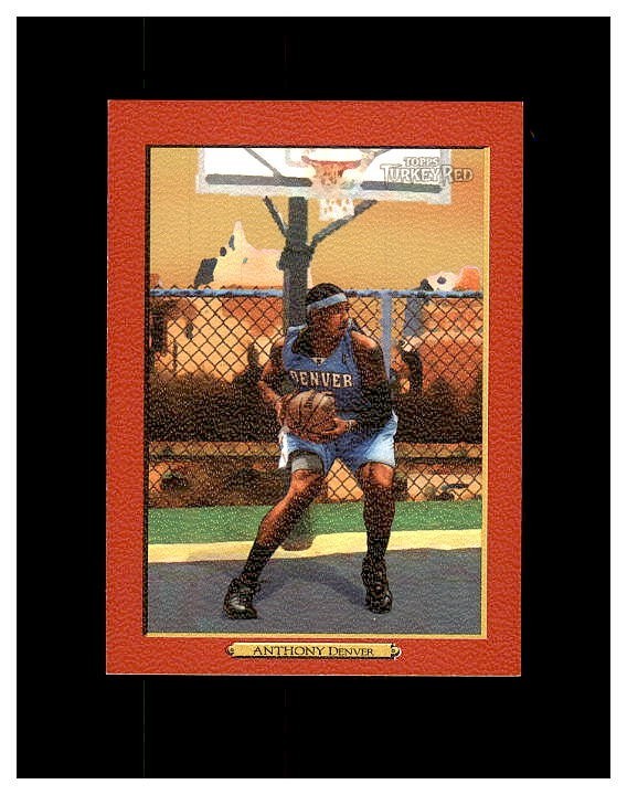 2006-07 Topps Turkey Red Red Carmelo Anthony #140 Red Parallel SP MINT