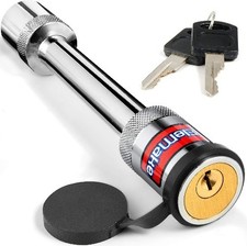 Hitch Pin Lock 5/8" Pin Tow Receiver Lock, Heavy Duty Brass Core Size: TAL001