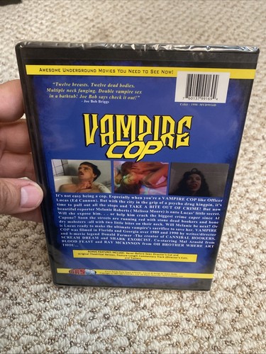 Vampire Cop DVD Movie SRS Cinema 2017 Brand New Factory Sealed!! - Foto 2 di 3