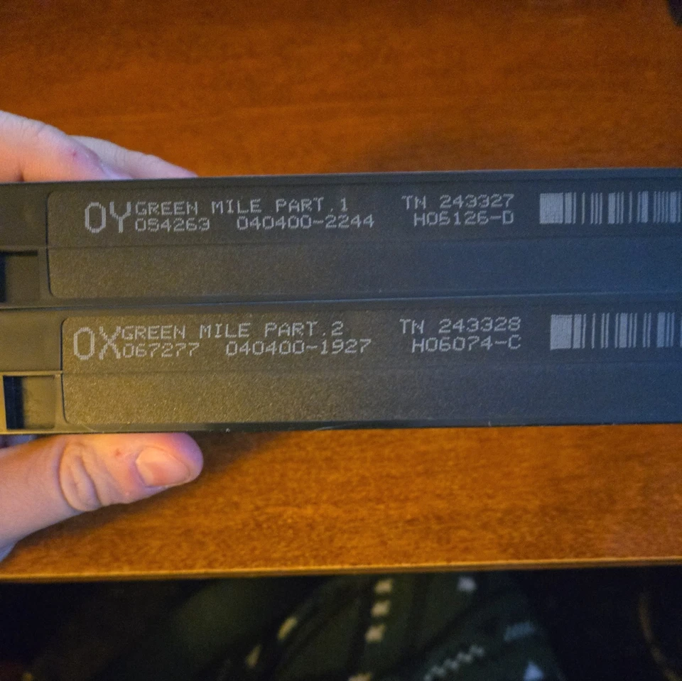 The Green Mile Screener Promo VHS VCR Video Tape Used Tom Hanks  Foto 4 de 4