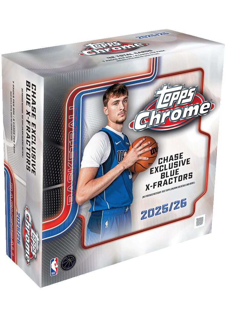 2025-26 TOPPS CHROME MEGA MONSTER 20-BOX CASE NBA Basketball Brand