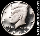 2004-S Silver Kennedy Half Dollar - Choice Gem Proof  Lustrous  #i5030