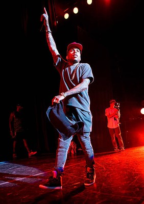 Kid Ink performs the One Hell of a Night Tour at DTE Energy Center- Old Photo 21