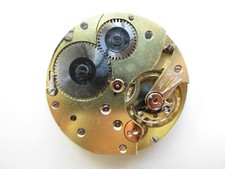 Systeme Glashutte vintage pocket watch 42.2 mm movement  dial - running