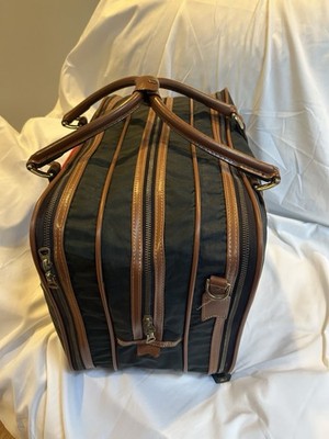 Vintage Lark Hanging Garment Bag And Expandable Carry On Travel