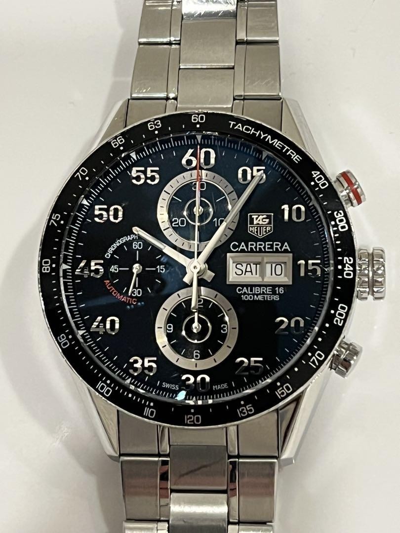 TAG Heuer Carrera Tachymetre Chrono Day-Date CV2A10 561738 Watch