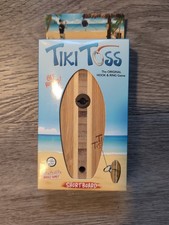 Tiki Toss Ring Toss Game for Adults  Kids - Hook and Ring Games with String