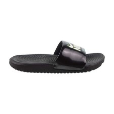 Nike Kawa Fun PS Little Kids' Slides Black-White DD3242-001