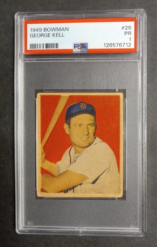 George Kell #26 1949 Bowman card
