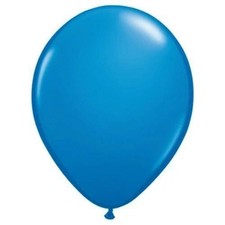 Qualatex USA Dark Blue 9" Latex Balloons 100 counts