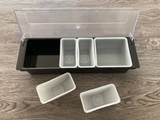Condiment Server and Garnish Caddy