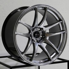 19x10.5 Vors Tr4 5x110 22 Hyper Black Wheels Rims Set4 73.1
