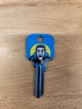 COUNT DRACULA PRINTED KWIKSET KW1/KW10 KEYBLANK - READ DETAILS BELOW