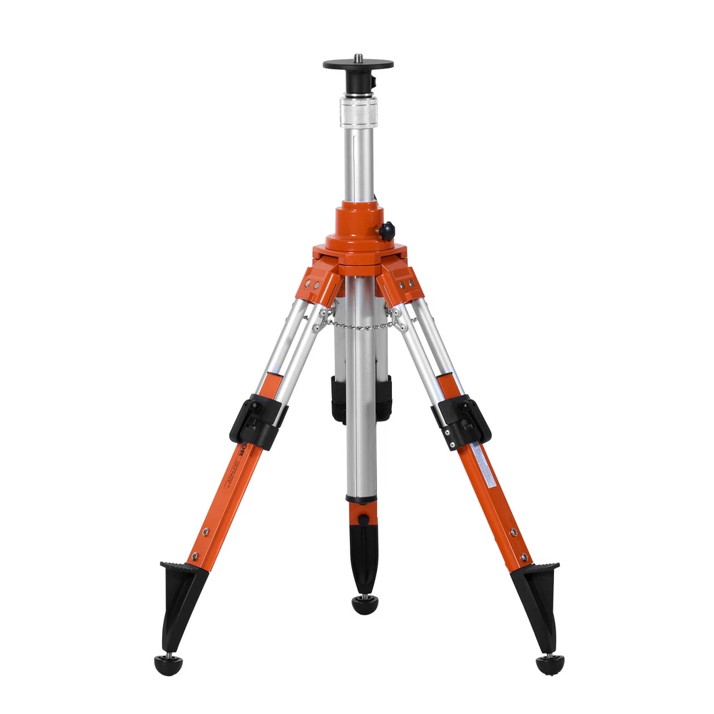 VEVOR Laser Level Tripod Stand 5/8"-11 Thread Mount Height Adjustable Heavy Duty