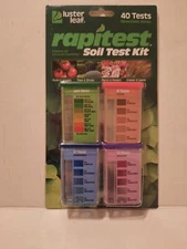 Luster Leaf 1601 Rapitest Soil Test Kit for pH, Nitrogen, Phosphorous and Potash