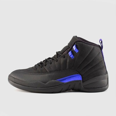 jordan retro 12 purple and black