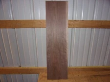 1 PC WALNUT LUMBER WOOD KILN DRIED BOARD 32 7/8"X 9"X 1"  1537V FLAT CLEAR
