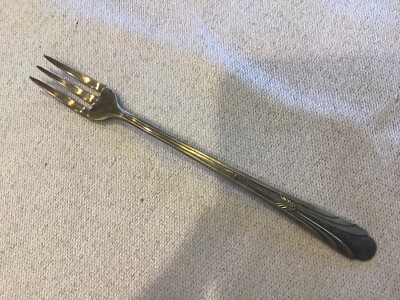 Vintage Monroe Silver Co. Silver Plate 7 Inch Cocktail Fork | eBay
